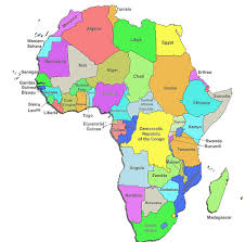 Afrika kaart